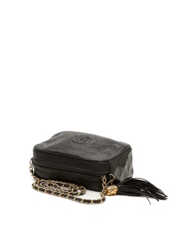 Chanel Cc Camera Bag In Black