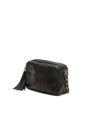 Chanel Cc Camera Bag In Black