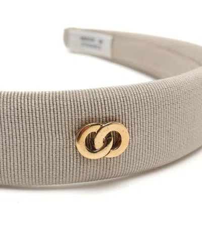 Celine Céline Headband In Beige