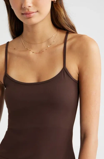Bp. Core Stretch Camisole In Brown