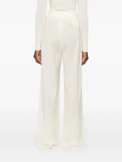 Max Mara Wool Trousers In Neutral