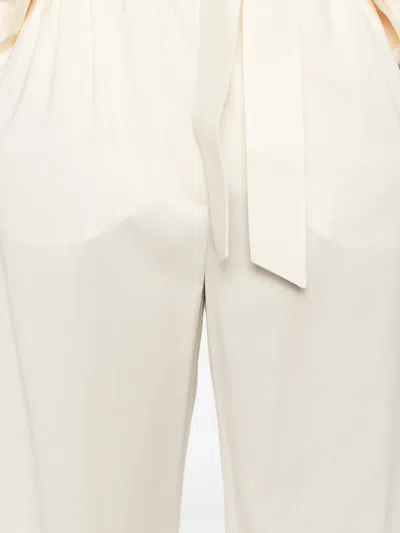 Max Mara Wool Trousers In Neutral