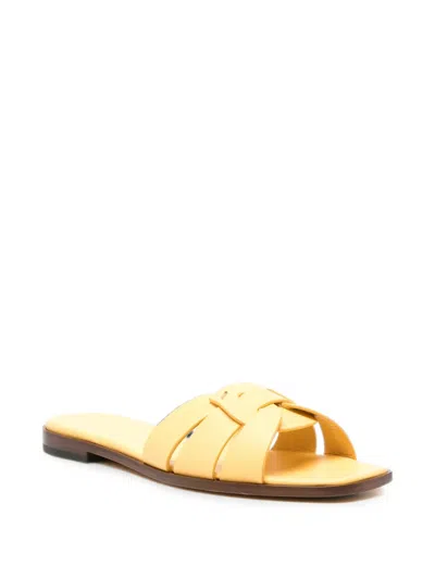 Doucal's Interwoven Leather Sandals In Multi
