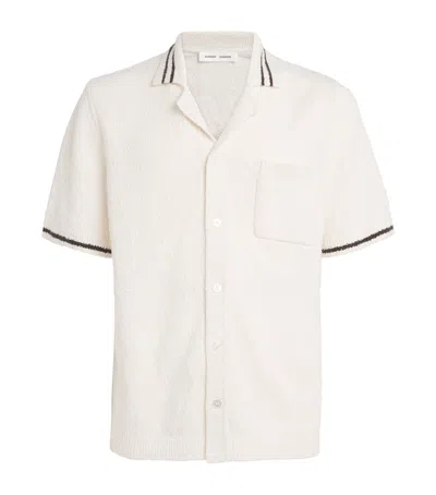 Samsoe & Samsoe Short Sleeve Shirt In White