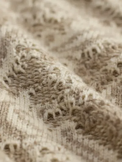 Rrl Patterned Button Cardigan In Neutral