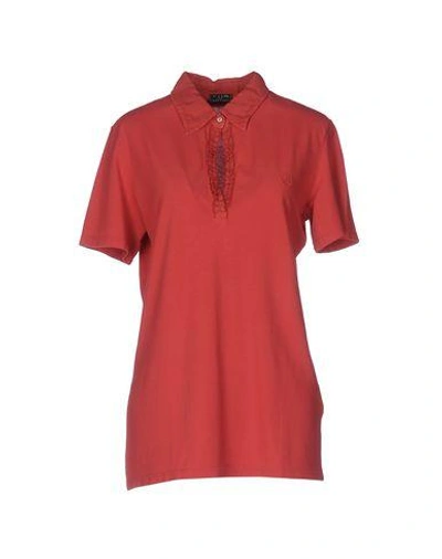Fred Perry Polo Shirt In Red