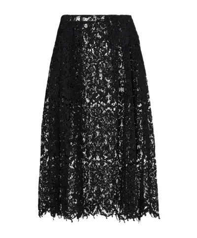 Fendi Gonna Lace Macrame In Black