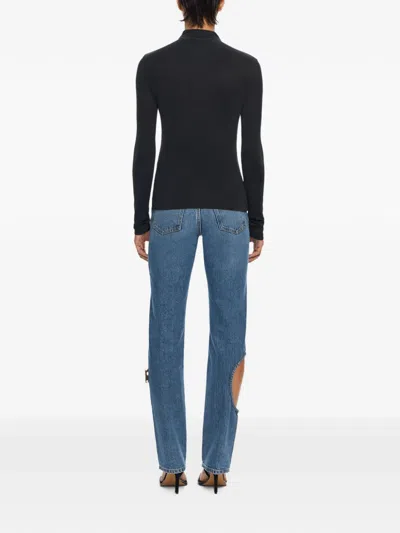 Off-white Meteor Denim Pants In Blue