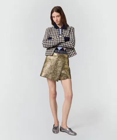 Msgm Jacke Mit Rautenmuster In Multi