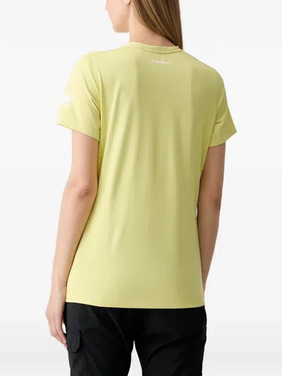 Mammut Selun Fl Performance T-shirt In Yellow