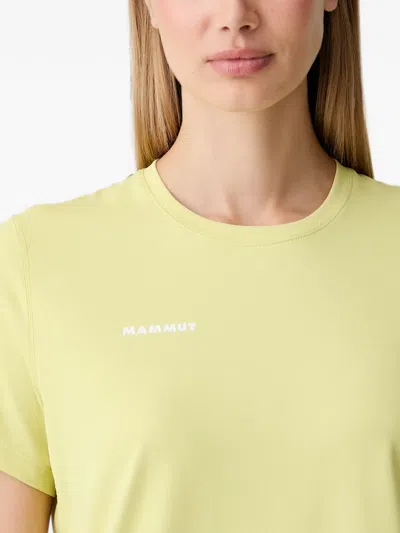 Mammut Selun Fl Performance T-shirt In Yellow