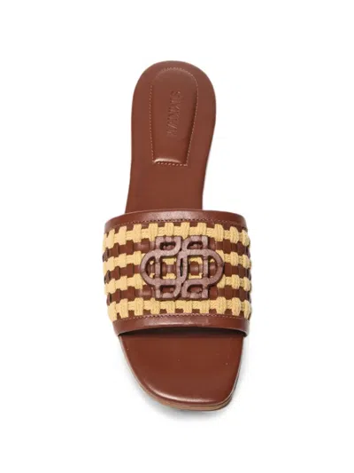 Simkhai Delphi Flat Sandals In Multi