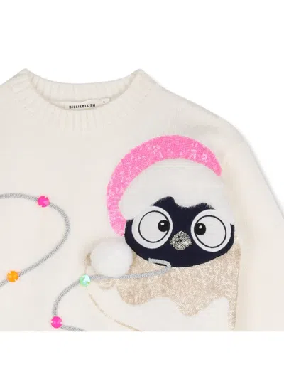 Billieblush Pullover Mit Pailletten In Neutral