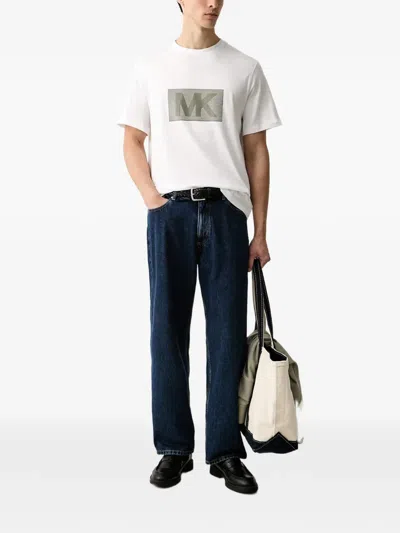 Michael Kors Logo-print T-shirt In White