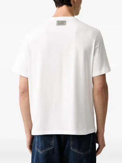 Michael Kors Logo-print T-shirt In White