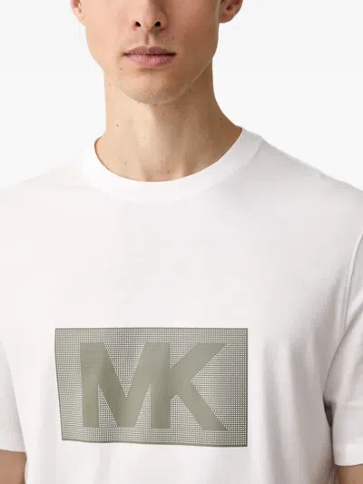 Michael Kors Logo-print T-shirt In White