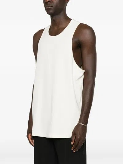 Essentials Essential Ribbed Tank Top In White