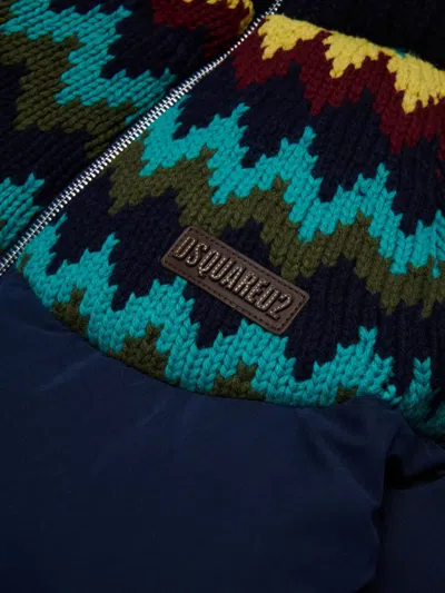 Dsquared2 집업 패딩 재킷 In Blue