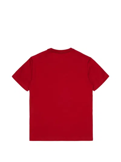 N°21 그래픽 프린트 티셔츠 In Red