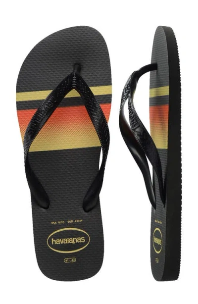 Havaianas Top Basic Flip Flop In Black
