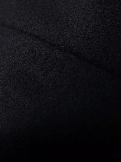 Prada Stretch Flannel Pants In Black