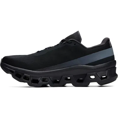 On Breathable Mesh Sneakers With Cloudtec Comfort System In Black