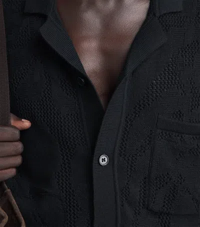 Samsoe & Samsoe Samsøe Samsøe Organic Cotton Saconald Shirt In Black
