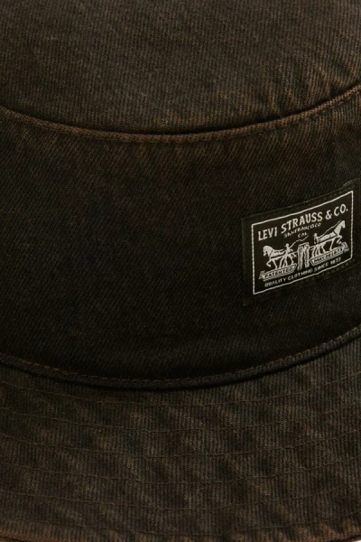 Levi's Bay Drawstring Hat In Black