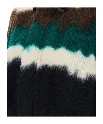 Sacai Button-up Sweater In Multi