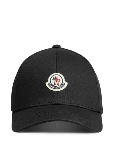 Moncler Logo-patch Baseball Cap In Pattern
