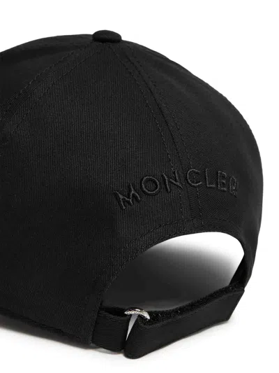 Moncler Logo-patch Baseball Cap In Pattern
