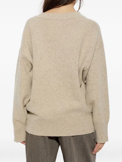Rohe Wool-blend Classic Mouline Sweater In Neutral