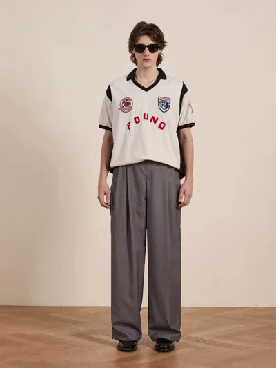 Found Embroidered-patch Panelled T-shirt In Neutral