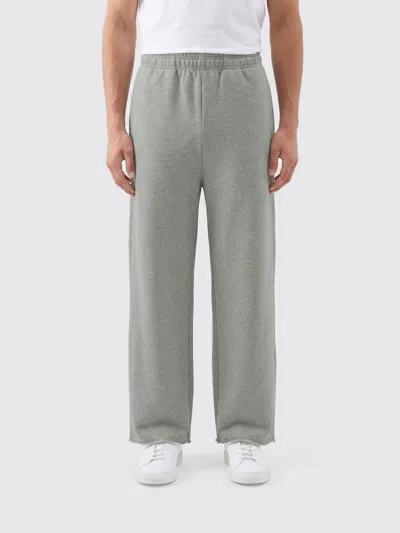 Entire Studios Unisex Waist Pockets Pants With Warm Interior And Drawstring Waistband In Gray