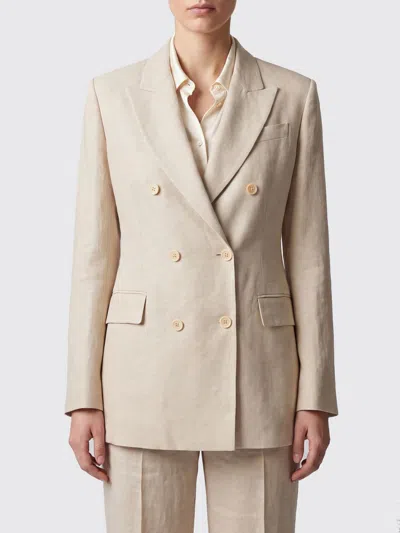 P.a.r.o.s.h Double-breasted Structured Jacket With Wide Lapels In Multi