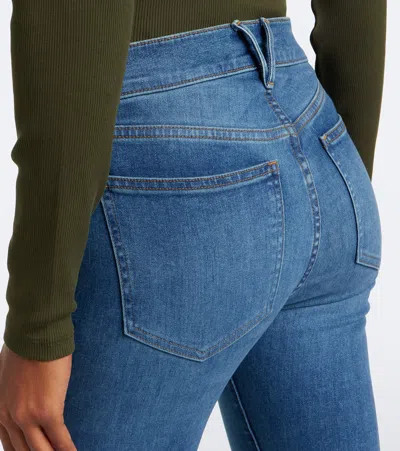 Veronica Beard Beverly Flared Jeans In Blue