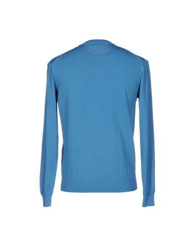 Shop Fred Perry Sweater In Azure
