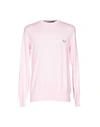 Fred Perry Sweater In Pink