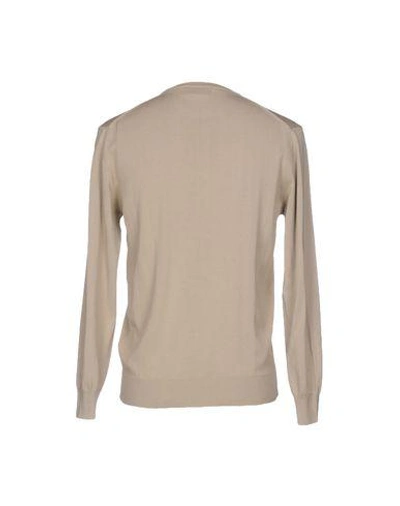 Shop Fred Perry Jumper In Beige