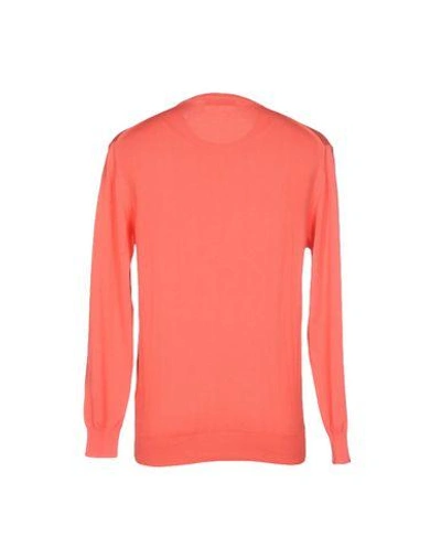 Shop Fred Perry Sweaters In Coral