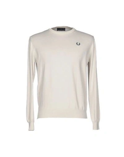 Fred Perry Jumper In Ivory