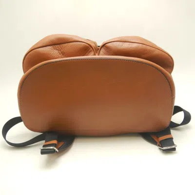 Pre-owned Coach Brown Leather Backpack ()
