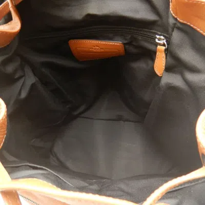 Pre-owned Coach Brown Leather Backpack ()