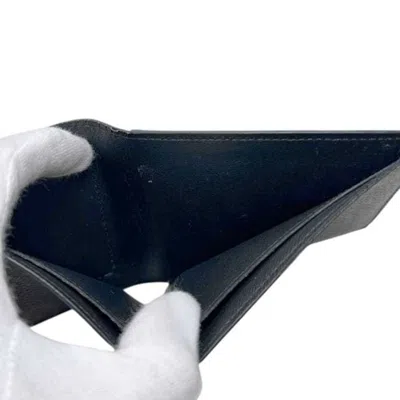 Pre-owned Louis Vuitton Black Monogram Eclipse Monogram Eclipse Wallet (bi-fold) () In Black, Monogram Eclipse