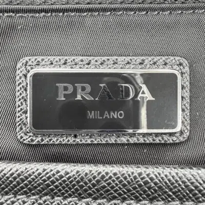 Pre-owned Prada Black Nylon Backpack ()
