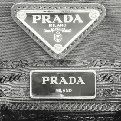 Pre-owned Prada Black Nylon Backpack ()