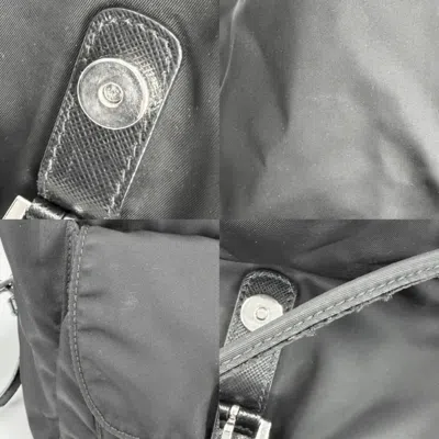 Pre-owned Prada Black Nylon Backpack ()
