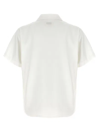 Second / Layer Second/layer White Lyocell Men's Blouse In White