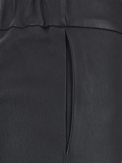 Arma Sleek Black High-waist Trousers In Multi
