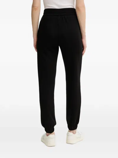 Armani Exchange Logo-patch Drawstring Track Pants In Multi